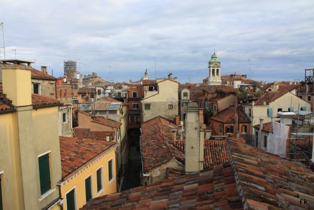 Sur les toits de Venise