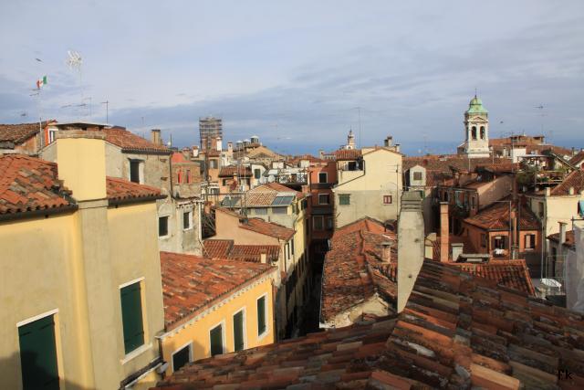 Sur les toits de Venise