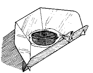 Le cuiseur solaire  panneaux